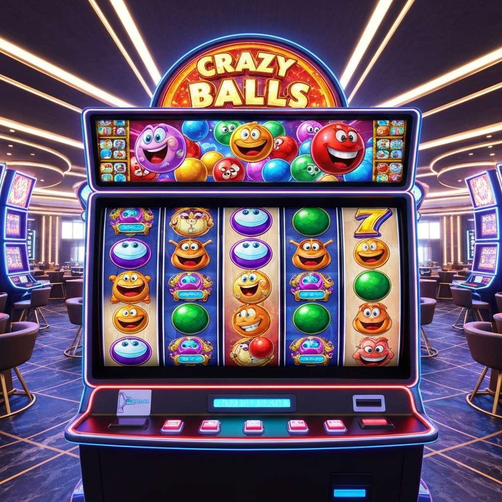 Crazy Balls Leute spielen Roulette an einem grünen Tisch im Casino